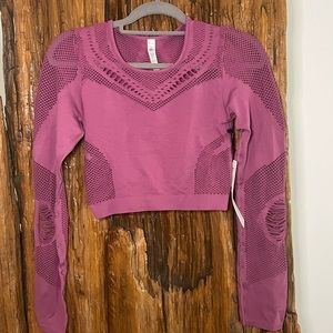 Alo Yoga Siren Long sleeve Crop Top